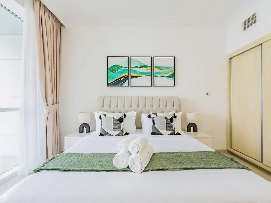 Seaside Elegance-1Br-Al Bateen-Private Beach Access Дубай 0*,  ОАЭ