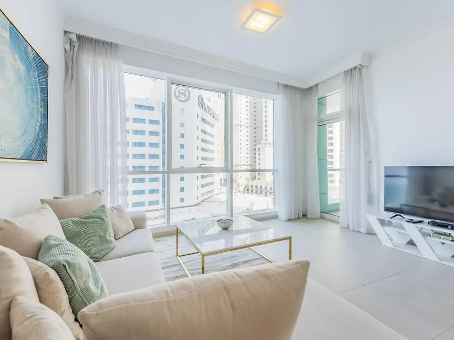 Seaside Elegance-1Br-Al Bateen-Private Beach Access Дубай Апартаменты